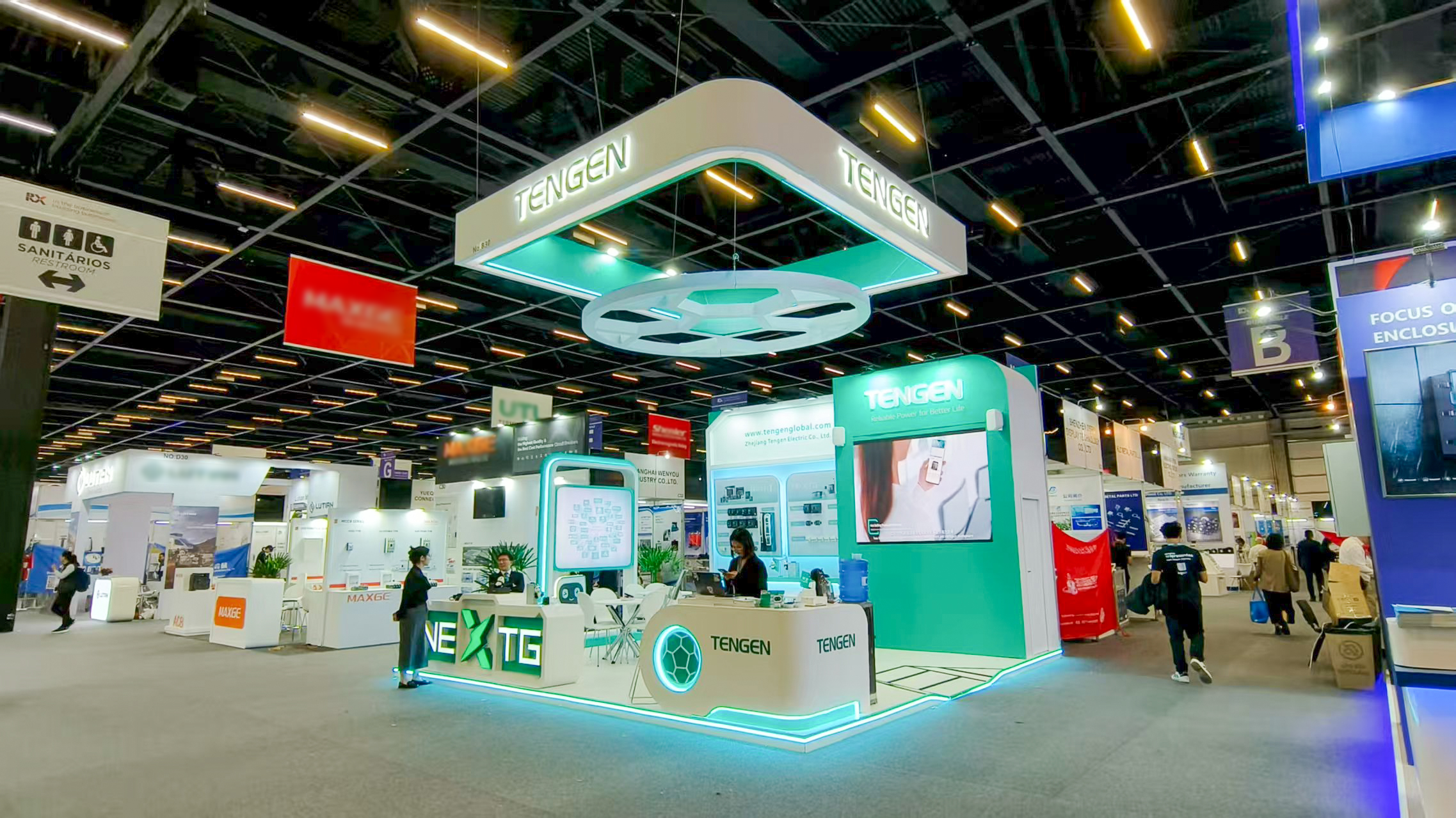 閃耀拉美丨天正亮相FIEE巴西國際電力展